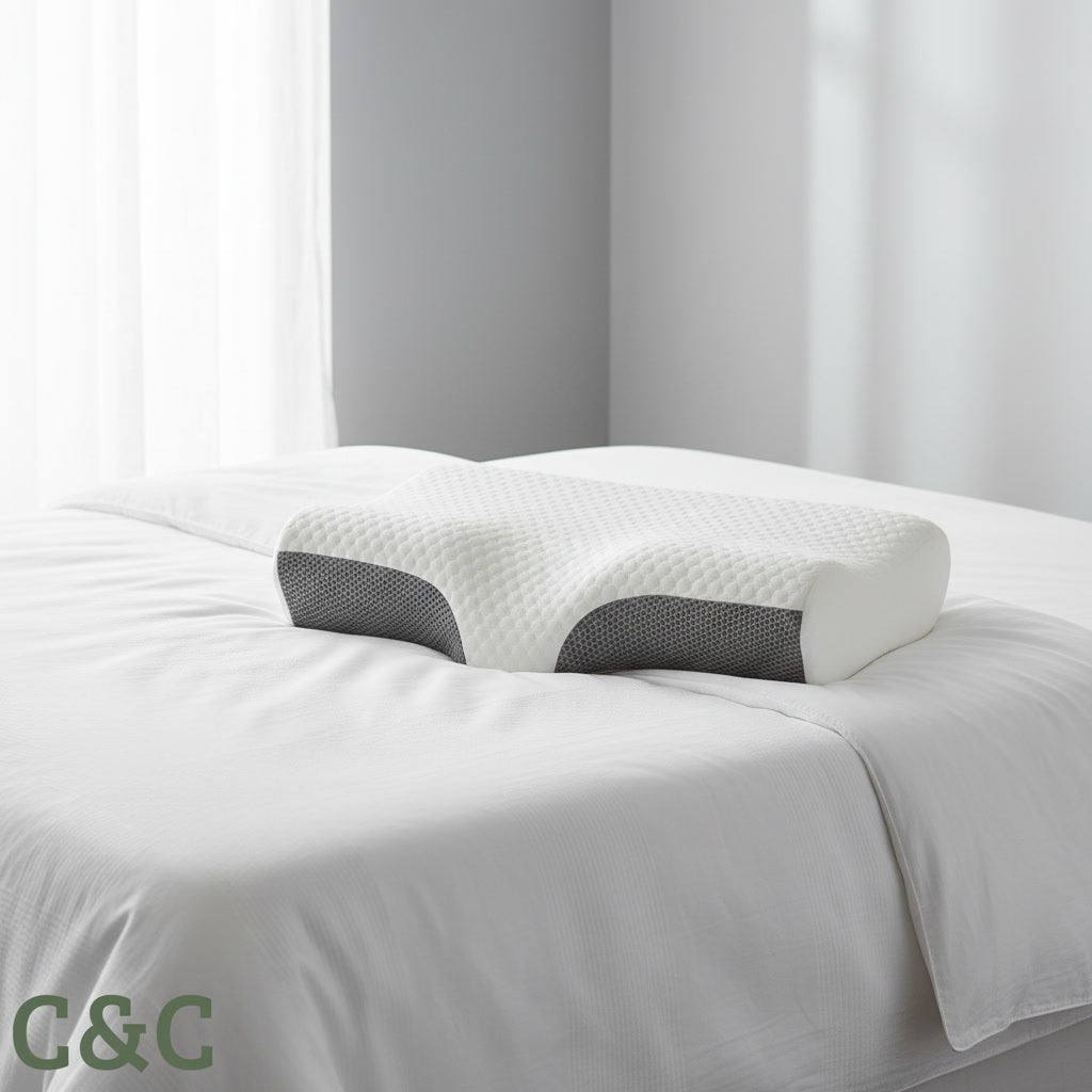 60% OFF | Side Sleep Pillow – Alleviates Neck, Shoulder & Back Pain